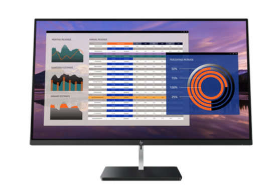 Monitor HP Z27 4K 27" IPS 3840x2160 USB typ C HDMI USB 3.0 Czarny Klasa A