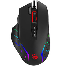 NEUE Gaming-Maus Beleuchtet A4Tech Bloody J95S Stone Black USB 8000DPI Kabelgebunden A4TMYS47300