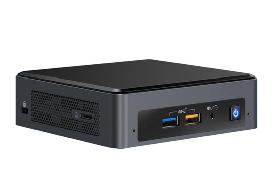 Intel NUC NUC8I3BEK Micro PC i3-8109U 2x3.0GHz 8GB 480GB SSD WIFI Windows 10 Home