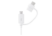 Nový kombinovaný kabel Samsung USB - USB-C + Micro USB