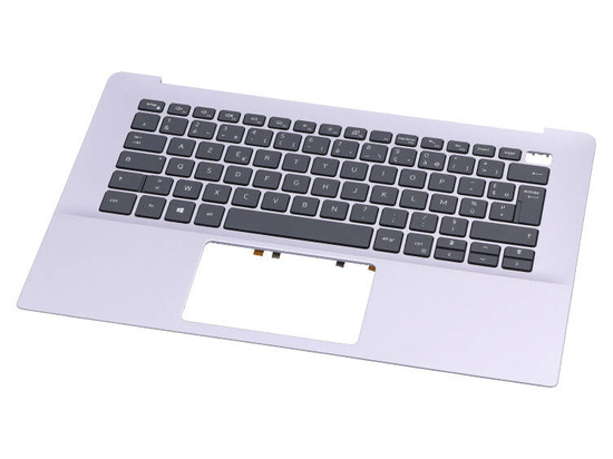 New Palmrest Silver Dell Inspiron 5490 5498+ Keyboard Stickers TVJY7 YYDF8 PNM1K 135