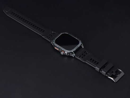 Nouvelle montre connectée GlacierX Lhotse Black + Bracelet en maille GX-LC63 BM