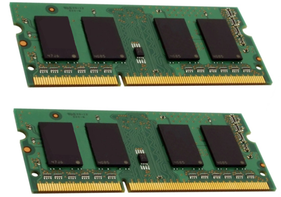 RAM 8GB Satz mit 2x 4GB DDR3 1600MHz PC3-12800 SODIMM PC