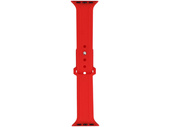 Nuevo strap para smartwatch GlacierX Silicone Synthwave Viper Red para Apple Watch 38/40/41mm Rojo