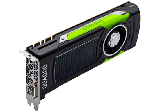 Grafikkarte nVidia Quadro P6000 24GB GDDR5X Hoher Profil