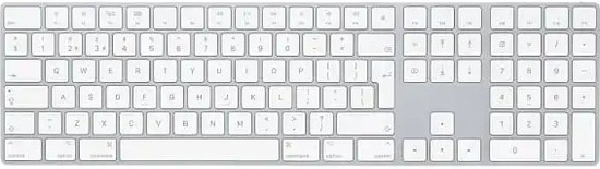 Оригінальна клавіатура Apple Magic Keyboard Numeric Keypad British