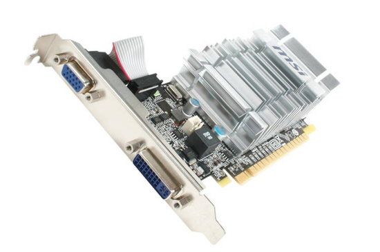 MSI GeForce N8400GS 1GB DDR3 High Profile Grafikkarte
