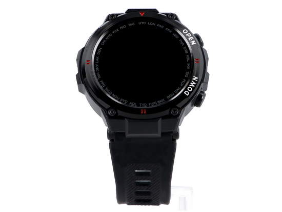 New Smartwatch GlacierX Faron Black GX-FC27