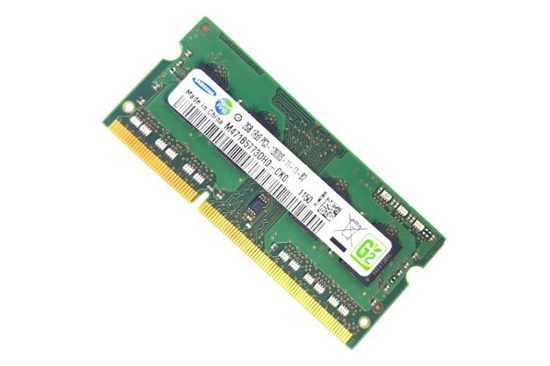 Paměť SAMSUNG 2GB DDR3 1600MHz PC3-12800s SODIMM pro notebooky po skončení pronájmu