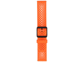 Neues Armband für die Smartwatch GlacierX Silicone Air Dot Vibrant Orange Orange 22mm
