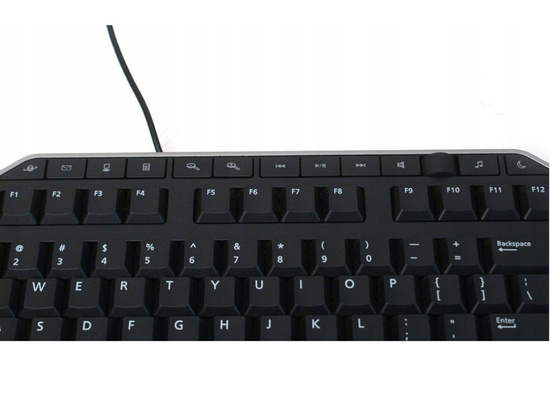 NUOVA Tastiera Dell KB522 USB Multimediale QWERTY + Adesivi BOX