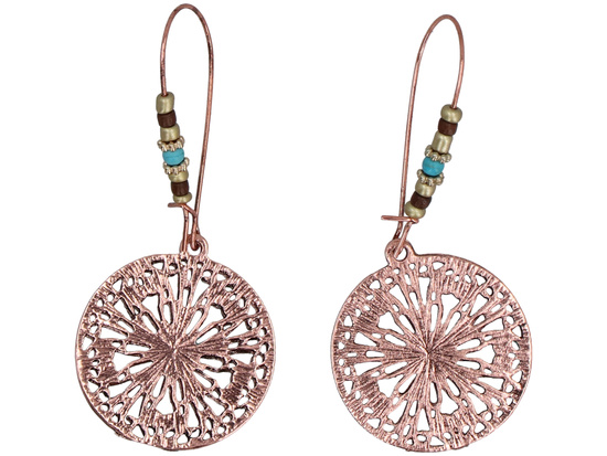 Boucles d'oreilles Éthno Dorées