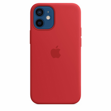 Original Maletín Silicona Apple iPhone 12 Mini Rojo