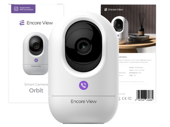 Neue intelligente WLAN PTZ Kamera 4Mpx FHD 3x Zoom IR Nachtsicht USB-C Encore View Orbit