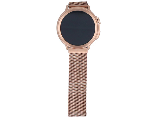 Nouveau Smartwatch GlacierX Aura Rose Gold + Bracelet en maille GX-AR60 BM