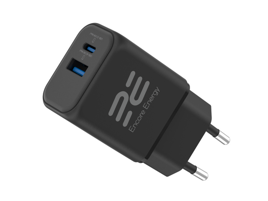 Nová síťová nabíječka Encore Energy USB-A USB-C 12W adaptér MD-1283R