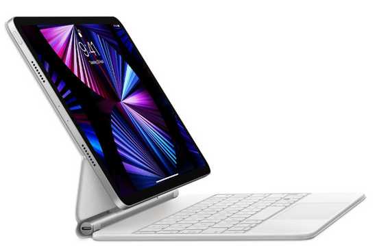 Nuova tastiera originale iPad Pro Magic Keyboard Bianco 11'' Arabo