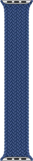 Original Apple Braided Solo Loop Atlantic Blue 44mm Strap Size 5