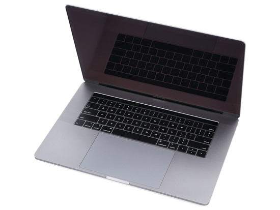 Apple MacBook Pro A1990 2018 r. Space Gray i7-8750H 16GB 1024GB SSD 2880x1800 Radeon Pro 555X Třída A MacOS Big Sur