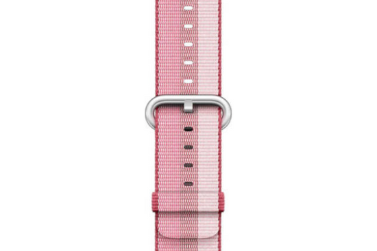 Original Apple Watch Woven Nylon Berry 38mm Strap dans un emballage scellé