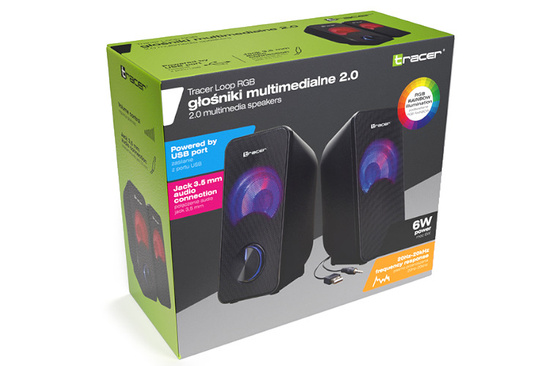 Нові ігрові колонки Tracer 2.0 Loop RGB USB TRAGLO46366