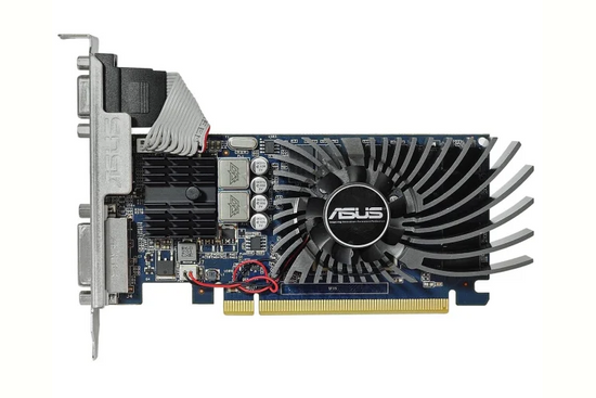Damaged Asus GeForce GT 640 1GB DDR5 Low Profile Graphics Card