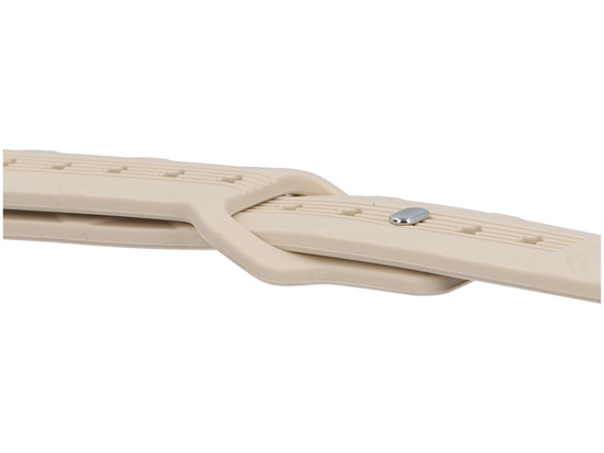 Pásek k smartwatchu GlacierX Silicone Wave Almond Cream pro Apple Watch 38/40/41mm Krémová béžová