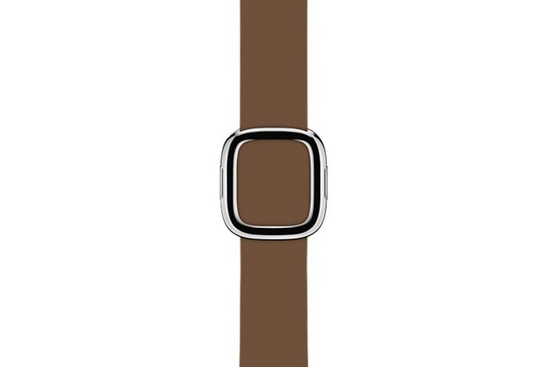  Original Apple Watch strap 38mm Brown Modern Buckle size M in sealed packaging