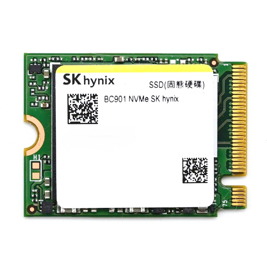 Disque SSD M.2 Hynix BC901 256 Go 2230 NVMe