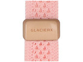 New GlacierX Nylon Dot Magnetic Buckle Rose Strap for Apple Watch 38/40/41mm Pink