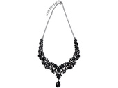 Ensemble de bijoux Gala Ensemble noir Collier + boucles d'oreilles