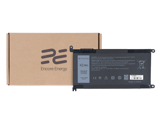 Batteria nuova Encore Energy per Dell Inspiron 13 5368 5378 5379 42Wh 11.4V 3680mAh WDXOR