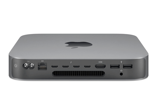 Apple Mac Mini 8,1 A1993 i3-8100B 4x3.6GHz 8GB 128GB SSD WiFi HDMI MacOS Sonoma