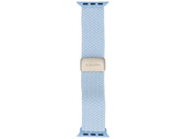 Nový pásek GlacierX Braided Magnetic Buckle Dreamy Blue pro Apple Watch 38/40/41mm Modrý