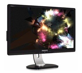 Moniteur Philips 241P3L 24" LED 1920x1080 DVI VGA Noir Support non original Classe A-