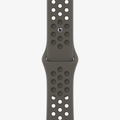 Original Apple Watch Sport Band Nike 45mm Olive Gray/Cargo Khaki Strap