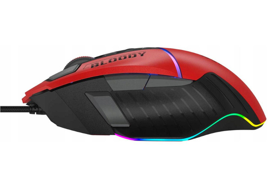 NEW A4Tech Bloody W95Max Sports Red USB 12000DPI Wired Mouse