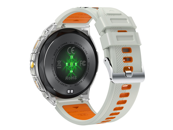 Nouvelle montre connectée GlacierX Dash Silver GX-DS71