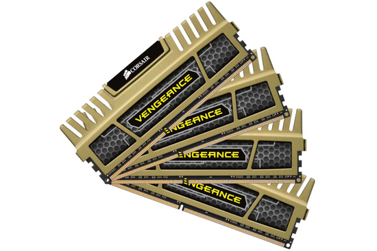 Corsair Vengeance 16GB (4x4GB) DDR3 1600MHz DIMM CL9 RAM-Speicher