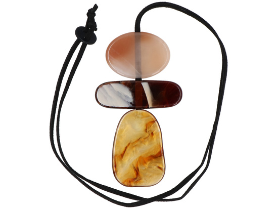 Bohemian Necklace Brown