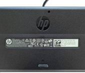 Tastiera da ufficio HP KBAR211 803181-041 USB + Adesivi