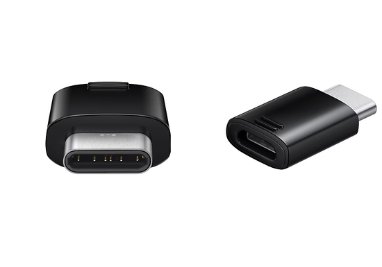 Adapter Samsung EE-GN930 USB Typ-C - Micro-USB Schwarz