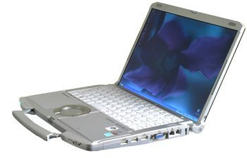 Panasonic Toughbook CF-F8 Core 2 Duo P9400 4GB 120GB SSD 1280x800 Classe A Windows 10 Home