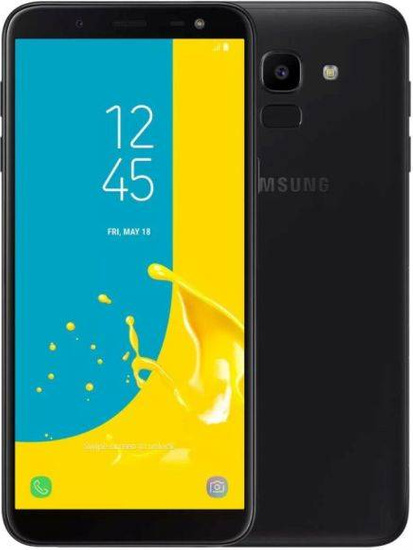 Samsung Galaxy J6 SM-J600FN/DS 2018 3GB 32GB 720x1480 LTE DualSim Negro Android de segunda mano + Nuevos auriculares Samsung Galaxy Buds Live SM-R180