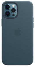 Новий Оригінальний Шкіряний Чохол Apple iPhone 12 Pro Max Балтійський Синій