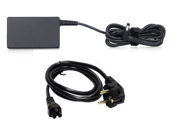 NUOVO Adattatore caricabatterie UNIVERSALE Dynabook 5,5 mm x 2,5 mm 65W PA5367E-1AC3 + cavo di alimentazione