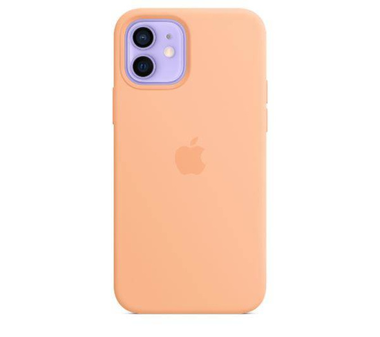 Original case silicone Apple 12 Pro Cantaloupe