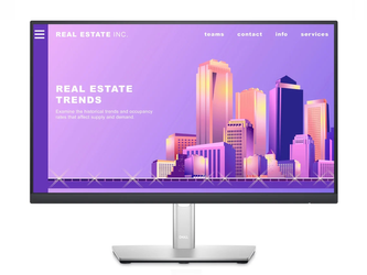 Dell P2222H 22" LED 1920x1080 IPS HDMI Schwarz Klasse A Monitor