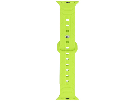 Cinturino per smartwatch GlacierX Silicone Wave Neon Lime per Apple Watch 38/40/41mm Verde lime