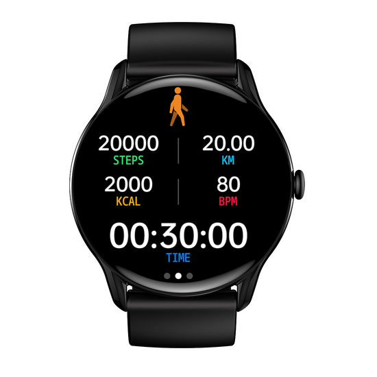 Nuovo Smartwatch GlacierX Sphere Black + Bracciale in rete GX-SC36 BM